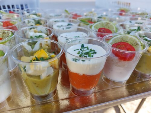 Apéritif broche Passion - verrine apéro 1